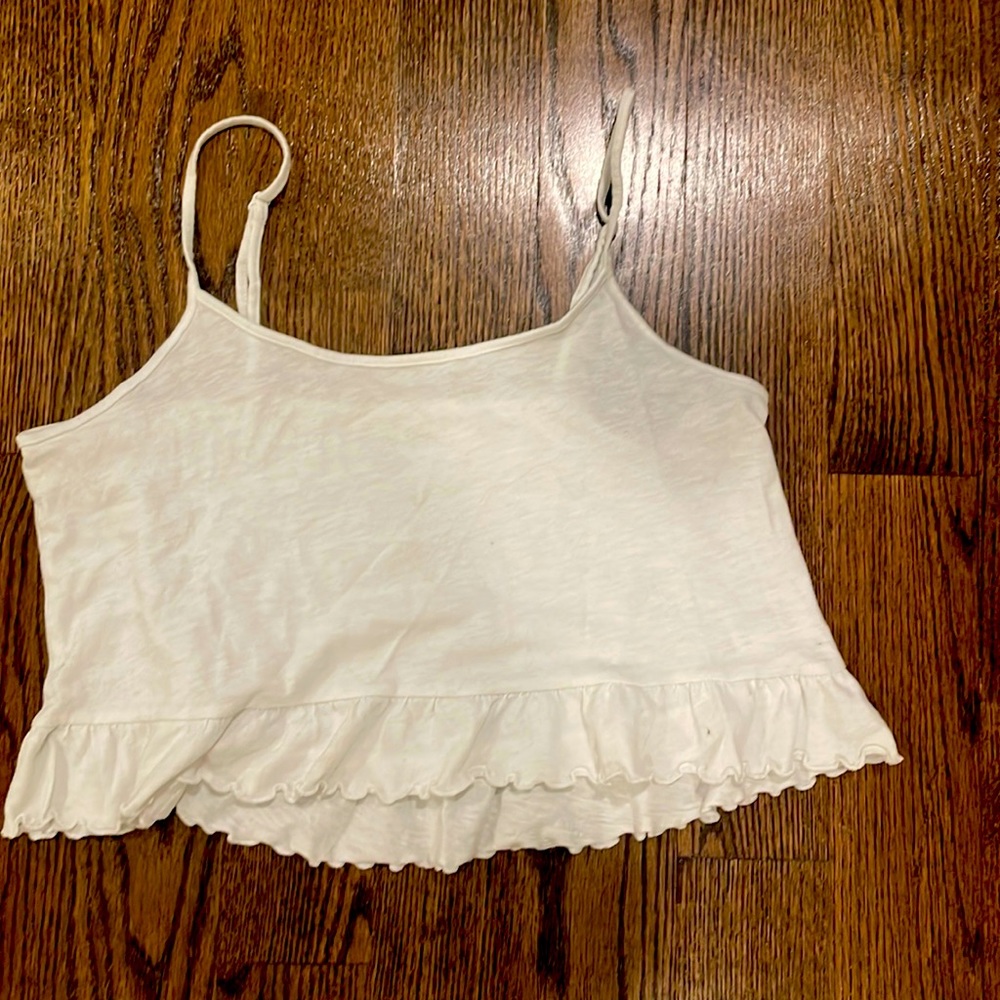 American eagle flowy cropped tank